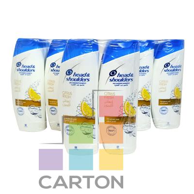 HEAD & SHOULDER CITRUS FRESH ANTI-DANDRUFF SHAMPOO 6*400ML